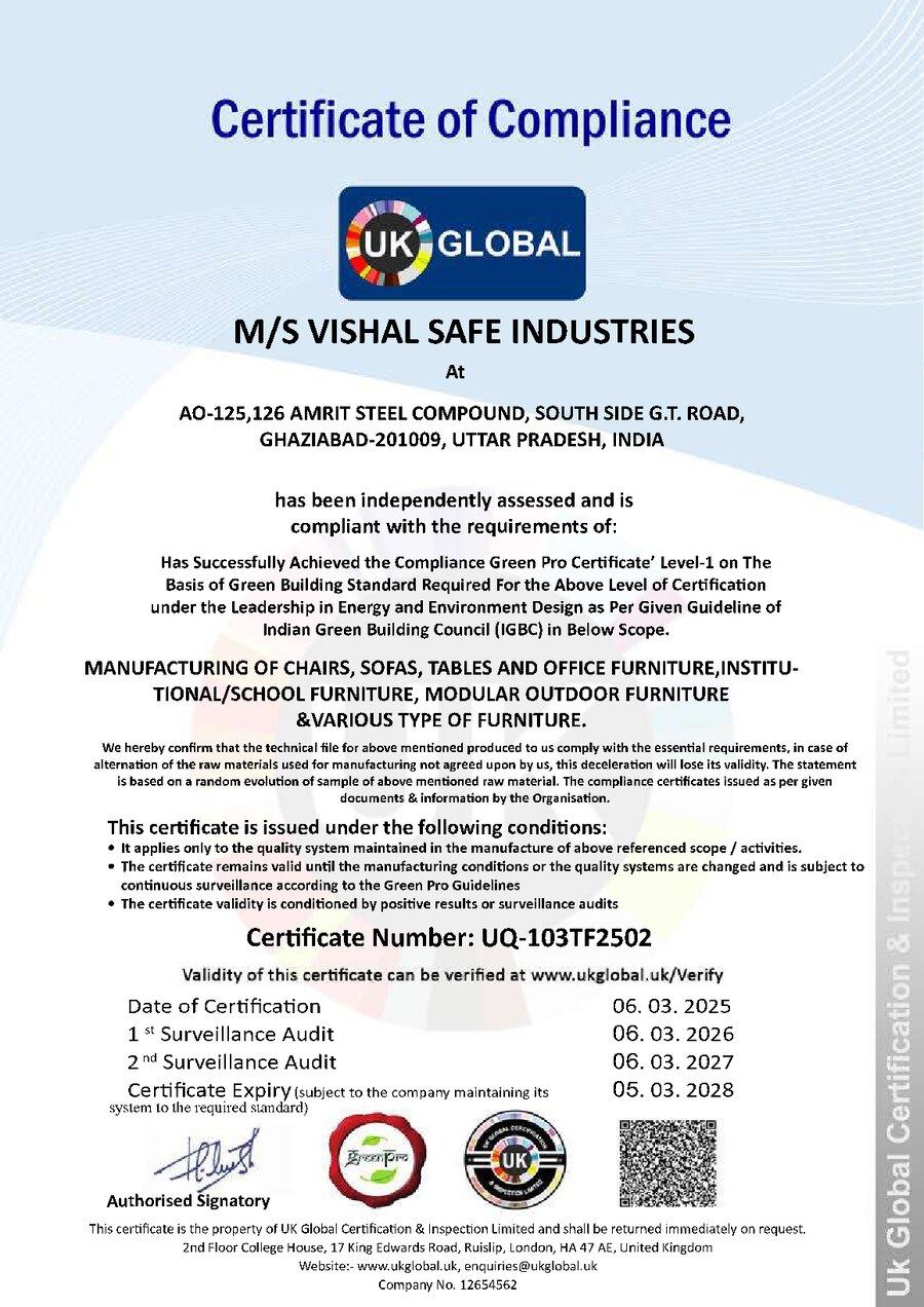 GREEN PRO VISHAL SAFE INDUSTRIES