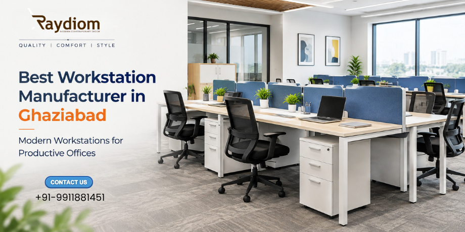 Best Workstation Manufacturer in Ghaziabad Near You for Modern Offices
